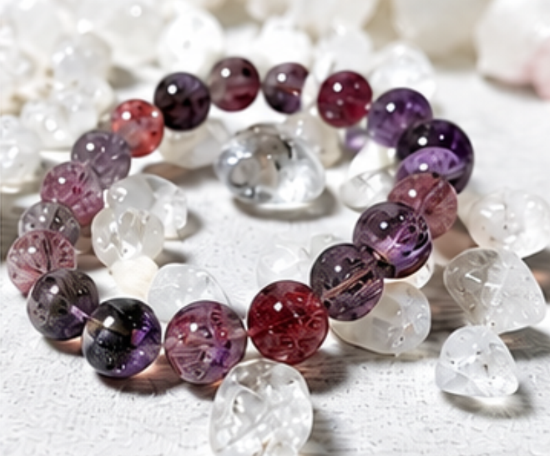 Gelang Batu Kristal Artistik